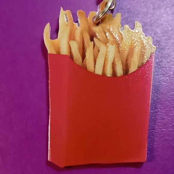 French fry earrings - Picture 2 of 3